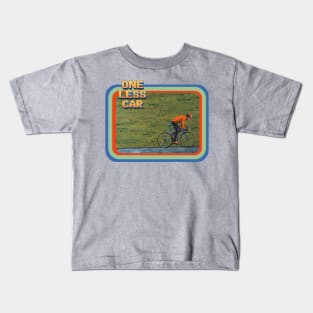 Contemporary Daily Life: One Less Car Kids T-Shirt